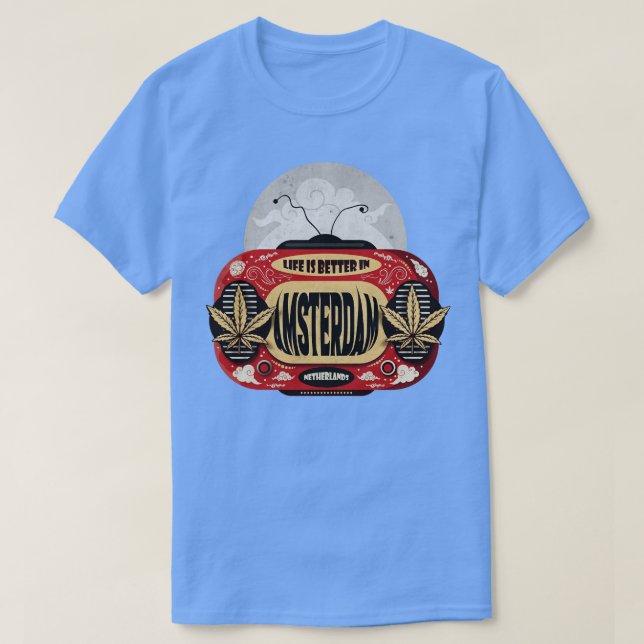 Besser in Amsterdam T-Shirt (Design vorne)