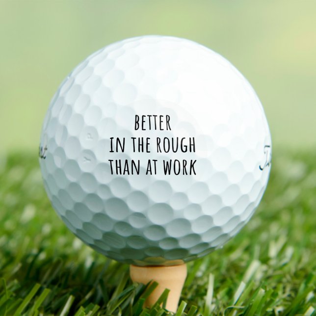 Besser in der Rough Funny Golfball (Von Creator hochgeladen)
