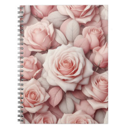 Besser in rosa Rosen Notizblock