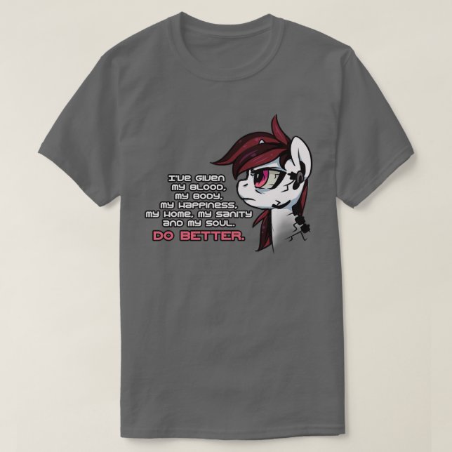 Besser machen T-Shirt (Design vorne)