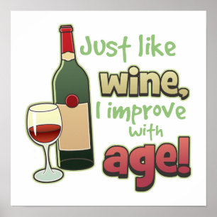 Besser mit Age Print Poster