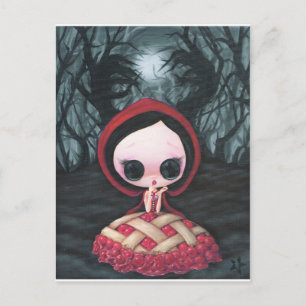 Besser, Sie mit zu essen Postkarte