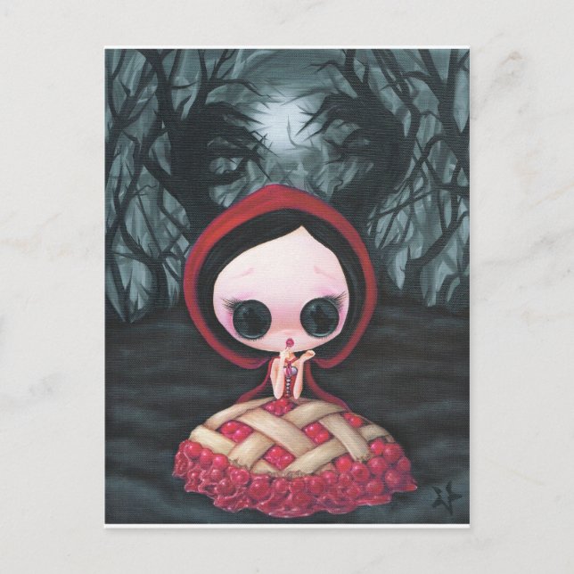 Besser, Sie mit zu essen Postkarte (Vorderseite)