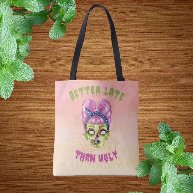 Besser spät als Niedliche Zombie-Tasche (Von Creator hochgeladen)