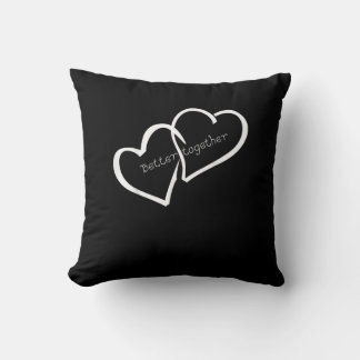 Besser zusammen in einer Fernbeziehung Modern Kissen