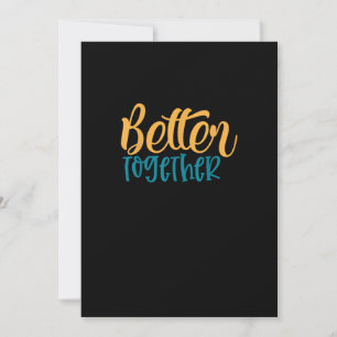 Besser zusammen Zitat Positives Minimalistisches D Feiertagskarte