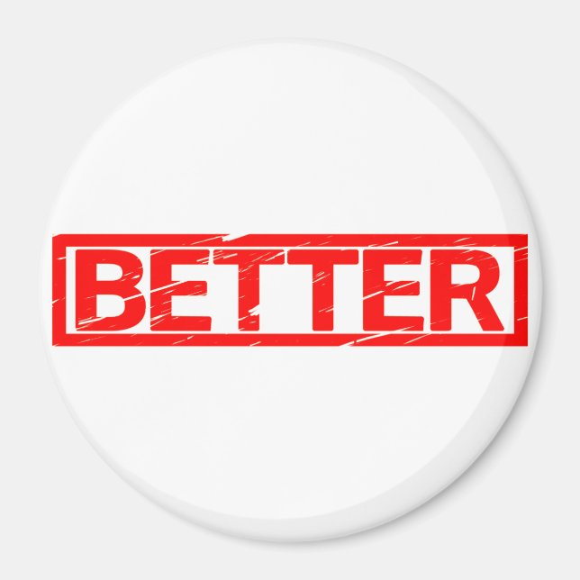 Bessere Briefmarke Magnet (Vorne)