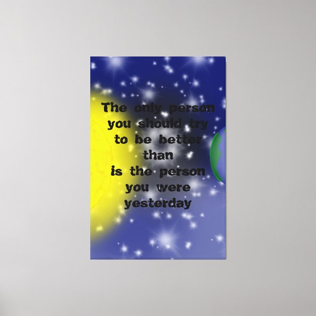 Bessere Leinwand (Vorderseite)