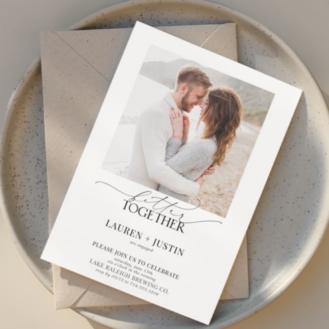 Bessere Zusammenarbeit mit einer modernen Foto-Eng Einladung (Von Creator hochgeladen)