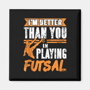Besserer Futsal-Spieler Hallenfußballathlet Spiel Magnet