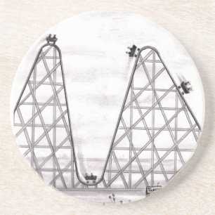 Besserer schlechterer Rollen-Untersetzer Sandstein Untersetzer