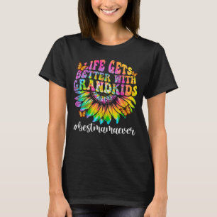Besseres Leben mit Großkindern Niedlicher Mutterta T-Shirt