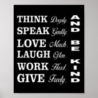 Besseres menschliches Verhalten Poster