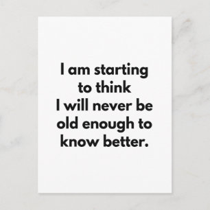 Besseres wissen postkarte