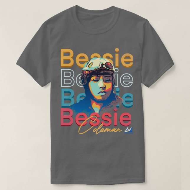 Bessie Coleman Tribute T-Shirt (Design vorne)