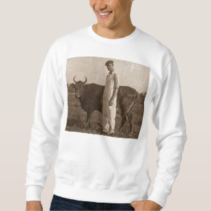 Bessie der Kuh-Vintage Bauer Sweatshirt