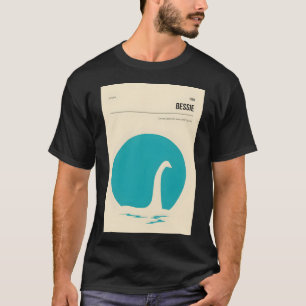 Bessie Lake Erie Vintage-Kryptoid-Poster T-Shirt