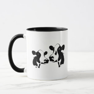 Bessie und Nellie, die Kühe Tasse