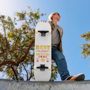 BEST 4. GRADER IN DER GALAXIE lustig niedlich Skateboard