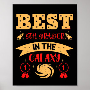BEST 5. GRADER IN DER GALAXIE lustig niedlich Poster