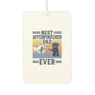 Best Affenpinscher Vater Aller Zeiten Vintage Hund Autolufterfrischer