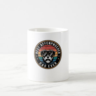 Best Affenpnscher Vater Ever Funny Dog Kaffeetasse