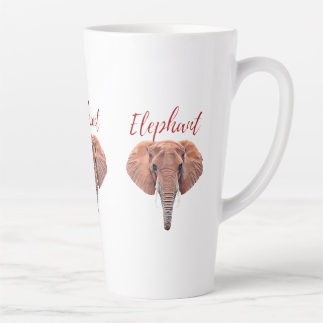 BEST African Forest Elephant EVER T - Shirt Throw  Milchtasse (Rechts)