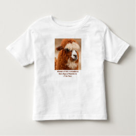 Best Alpaca Monobrow Kleinkind T-shirt