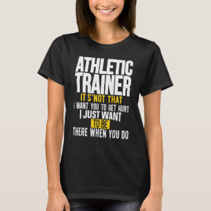 Best Athletic Trainer Athletic Training T-Shirt