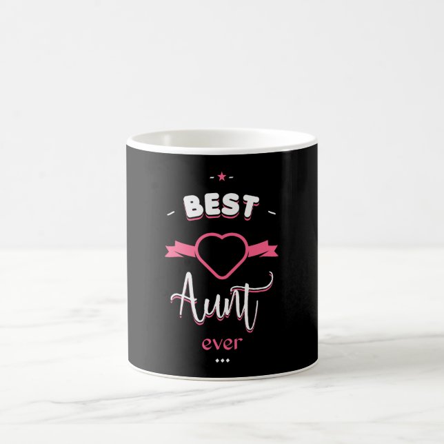Best aunt ever kaffeetasse (Mittel)