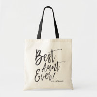 Best Aunt Ever Script Style Custom Wedding