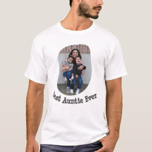 Best Auntie Ever BAE lädt Ihr Foto hoch T-Shirt
