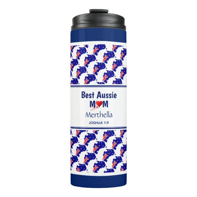 BEST AUSSIE MUM THERMOSBECHER (Vorderseite)