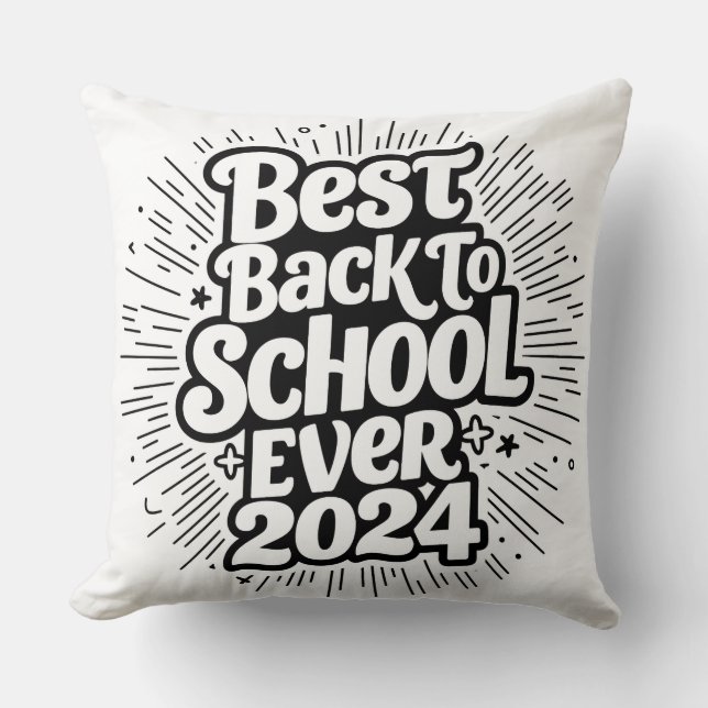 Best Back to School 2024 Design Kissen (Vorderseite)