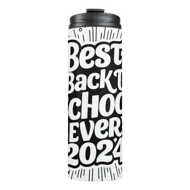 Best Back to School 2024 Design Thermosbecher (Vorderseite)
