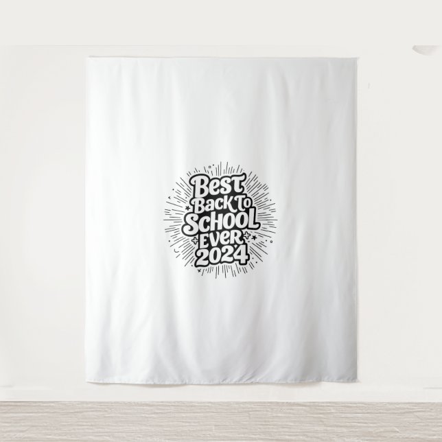 Best Back to School 2024 Design Wandteppich (Vorderseite)