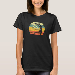 Best Ben Ever Retro Birthday 70er T-Shirt