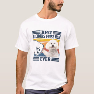 Best Bichon Frise Mama jemals Vintag Mother Day T-Shirt