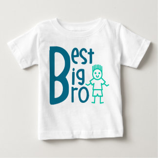 Best Big Bro Säugling T - Shirt