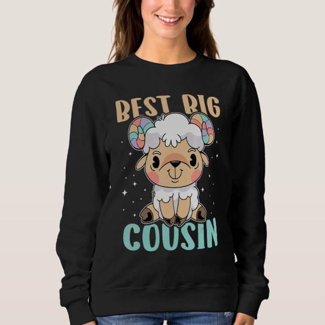 Best Big Cousin Sweatshirt (Vorderseite)