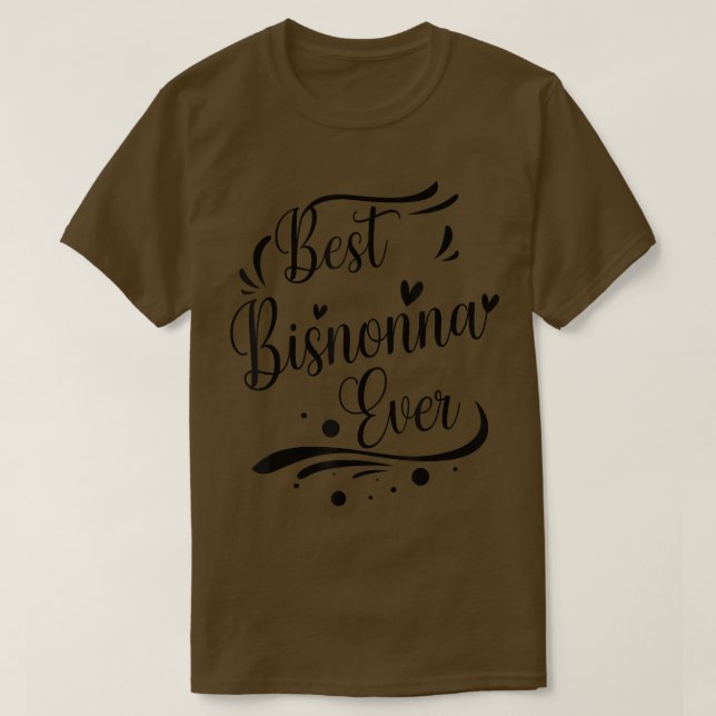 Best Bisnonna Estival Italia  T-Shirt (Design vorne)