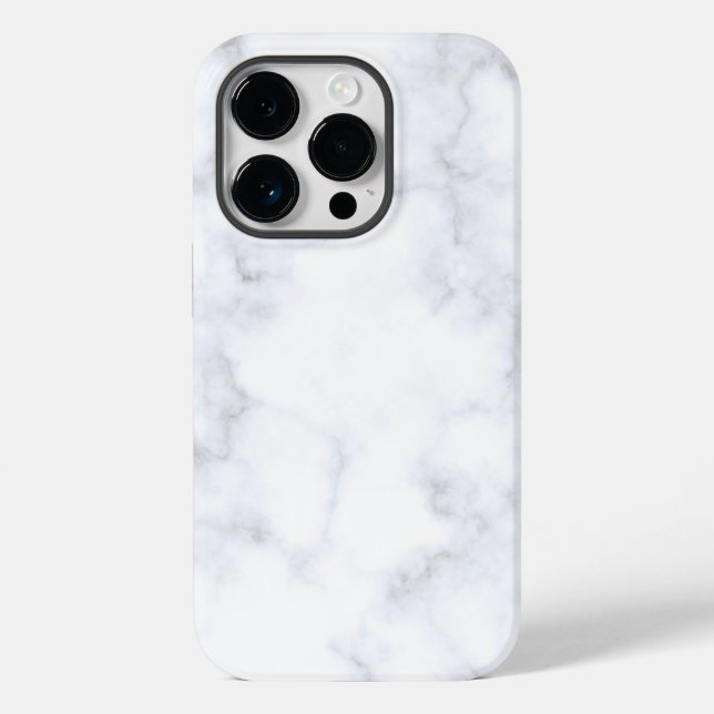 Best Black Marmor Case-Mate iPhone 14 Pro Fall Hülle (Rückseite)