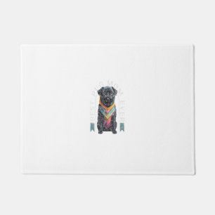 Best Black Mops Mama Ever Möpsen Besitzer Mops Lie Fußmatte