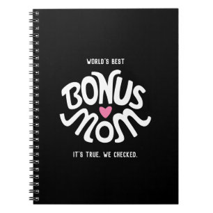Best Bonus-Mama Typografie-Notebook Notizblock