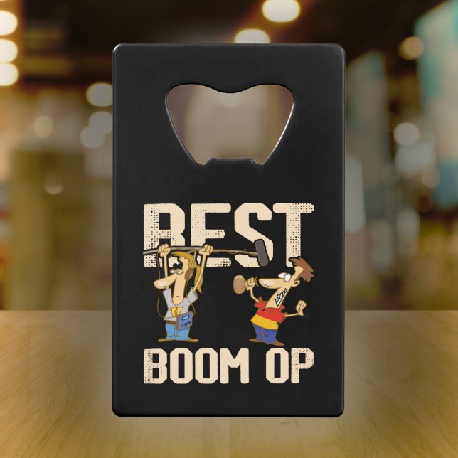 Best Boom Op - Crew Geldbeutel Flaschenöffner (Von Creator hochgeladen)