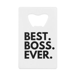 BEST BOSS EVER GELDBEUTEL FLASCHENÖFFNER