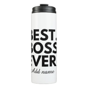 BEST BOSS JE Personalisierter THERMALTUMBLER Thermosbecher