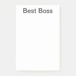 BEST BOSS Post-it NOTES Klebezettel