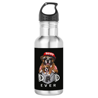 Best Boxer Dad Ever Edelstahlflasche