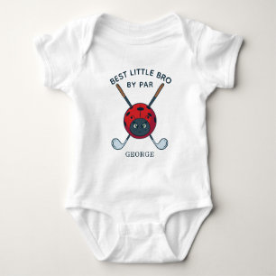 Best Brother by Par Baby Shower Golfbug Custom Baby Strampler
